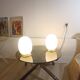 Duo of Egg lamps from Murano 1970s