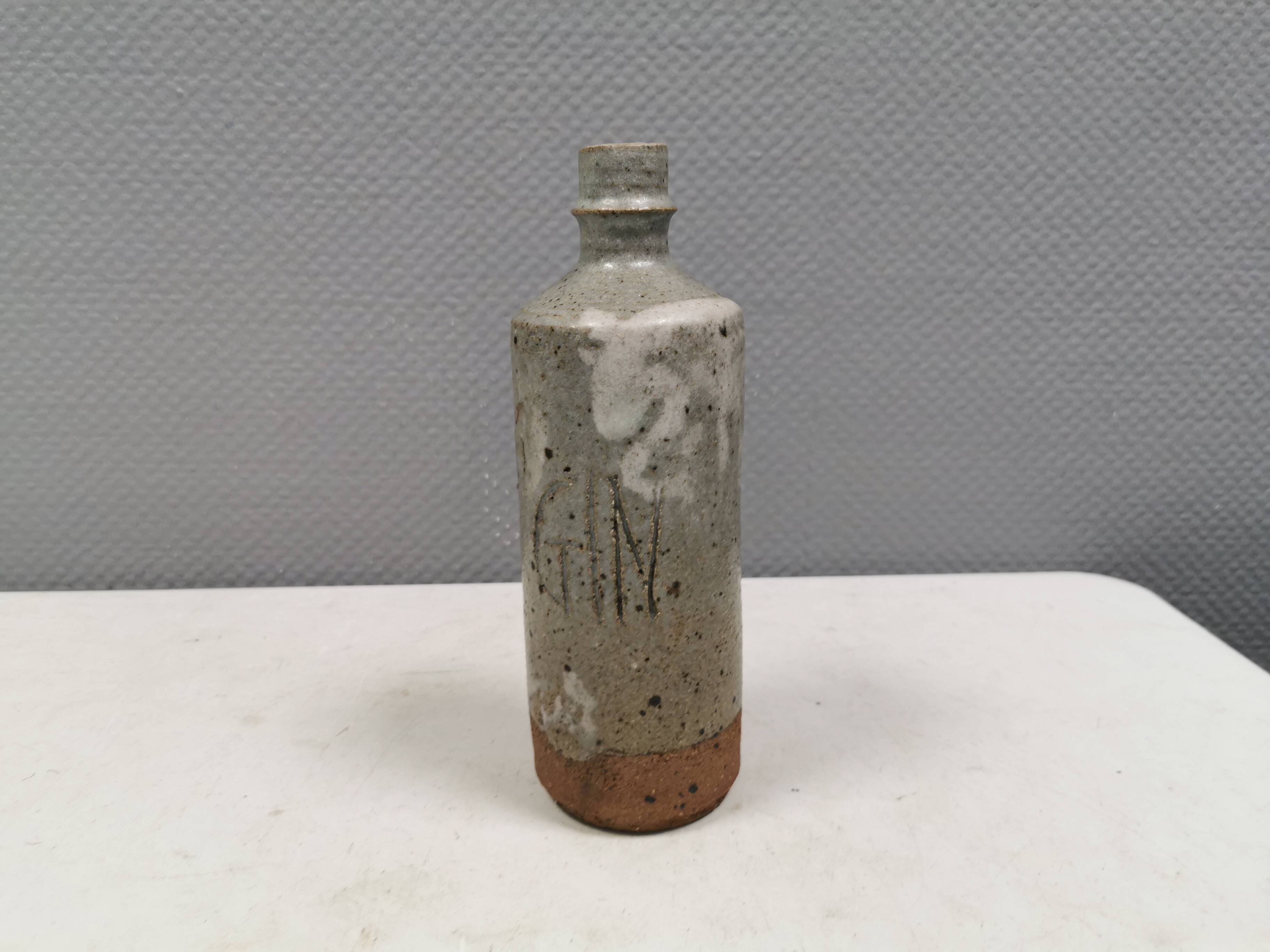 Ceramic bottle/vase, Danish from 1970-80.