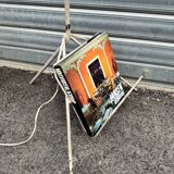 Rare model of vintage tripod floor lamp from the 50s