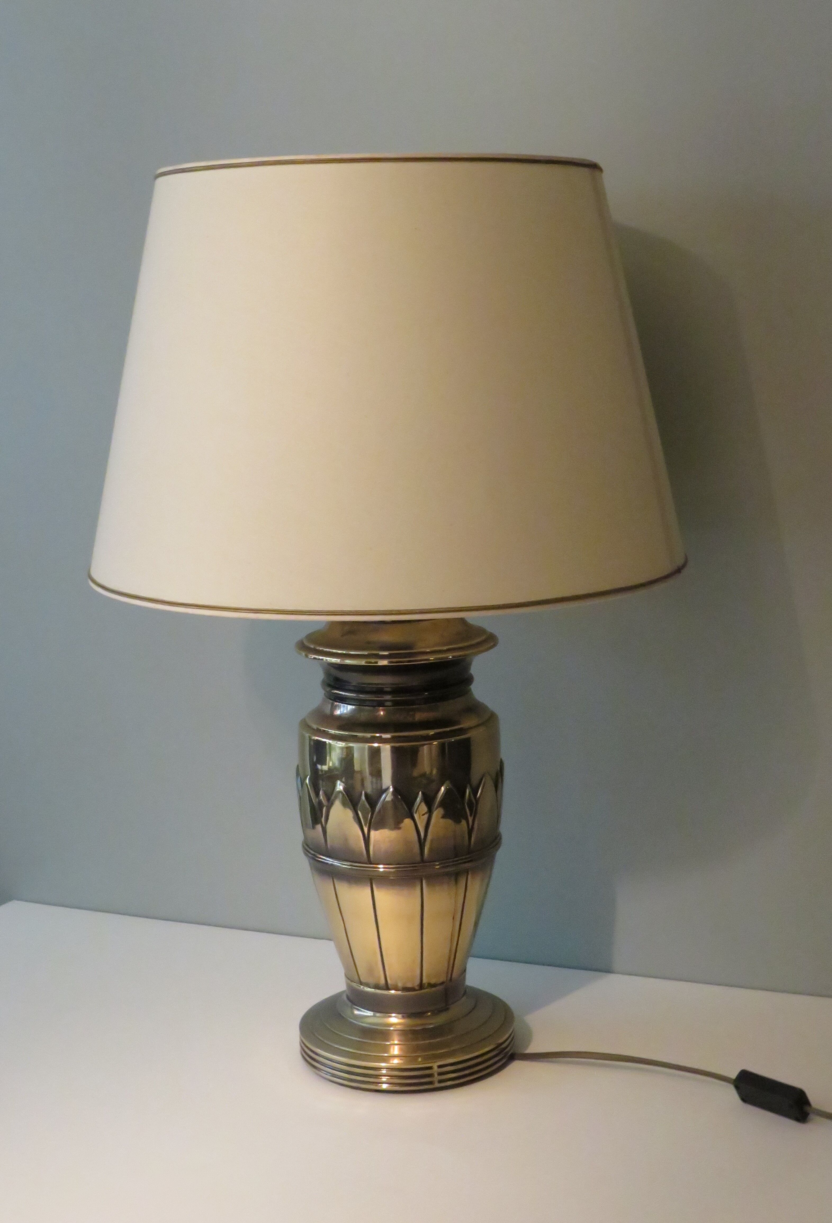 Large table lamp by Deknudt Belgium 1970-1980