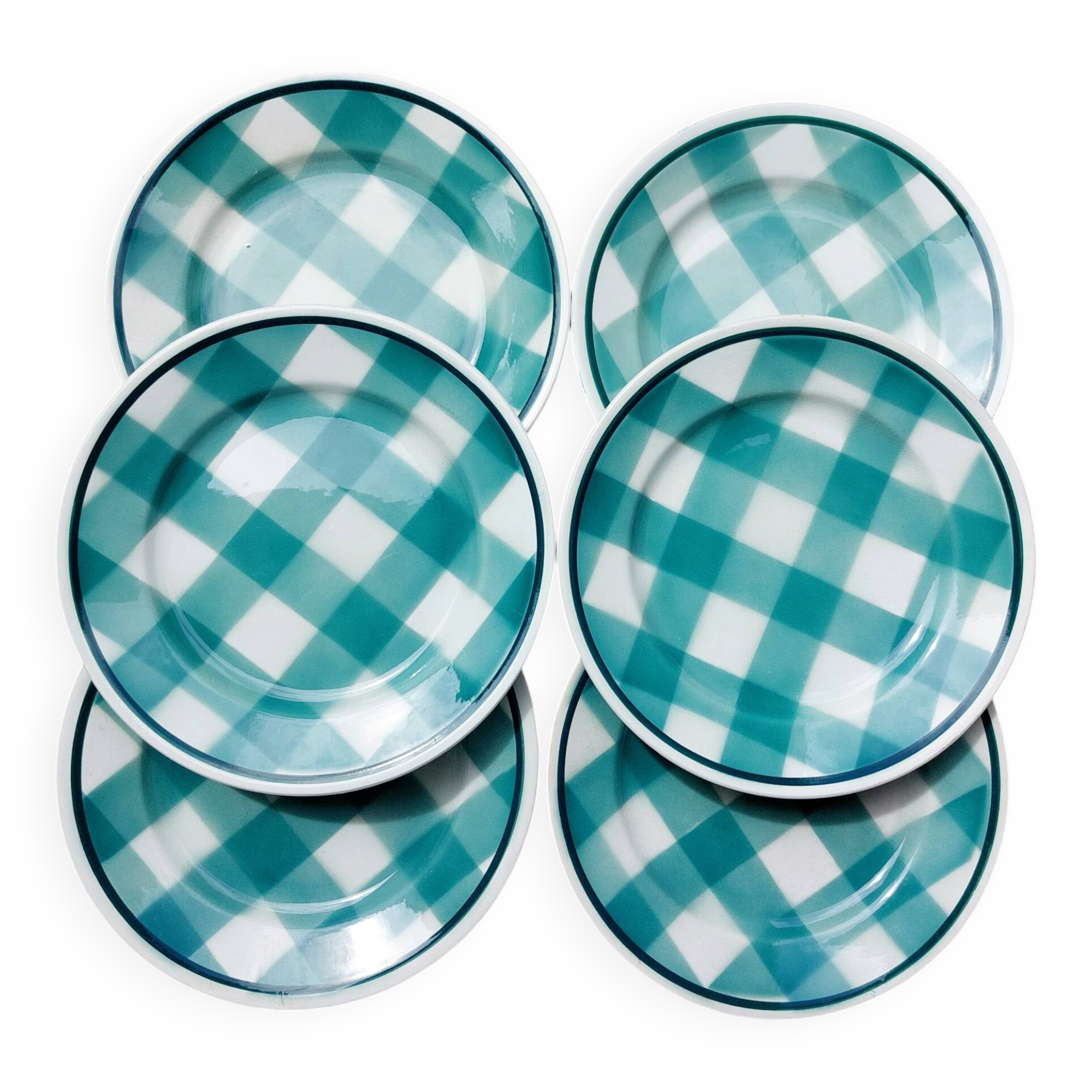 Scottish dessert plates Givors