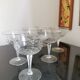 6 coupes à champagne cristal