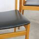 Chaises Vintage dans le style de Gio Ponti, 1970, lot de 4