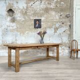 Solid oak farm table