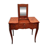 Louis XV style dressing table in marquetry