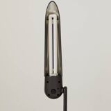 Black post-modern lamp by Philippe Michel, vintage design, Circa 1980