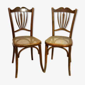 Pair of vintage Fischel chairs - 1940