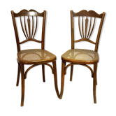 Pair of vintage Fischel chairs - 1940