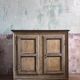 18th century painted wooden sideboard