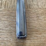 Art Deco silver metal leg of lamb cutlery
