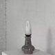 Vintage ceramic and opaline lamp