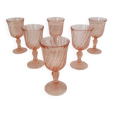 6 Rosaline Wine Glasses