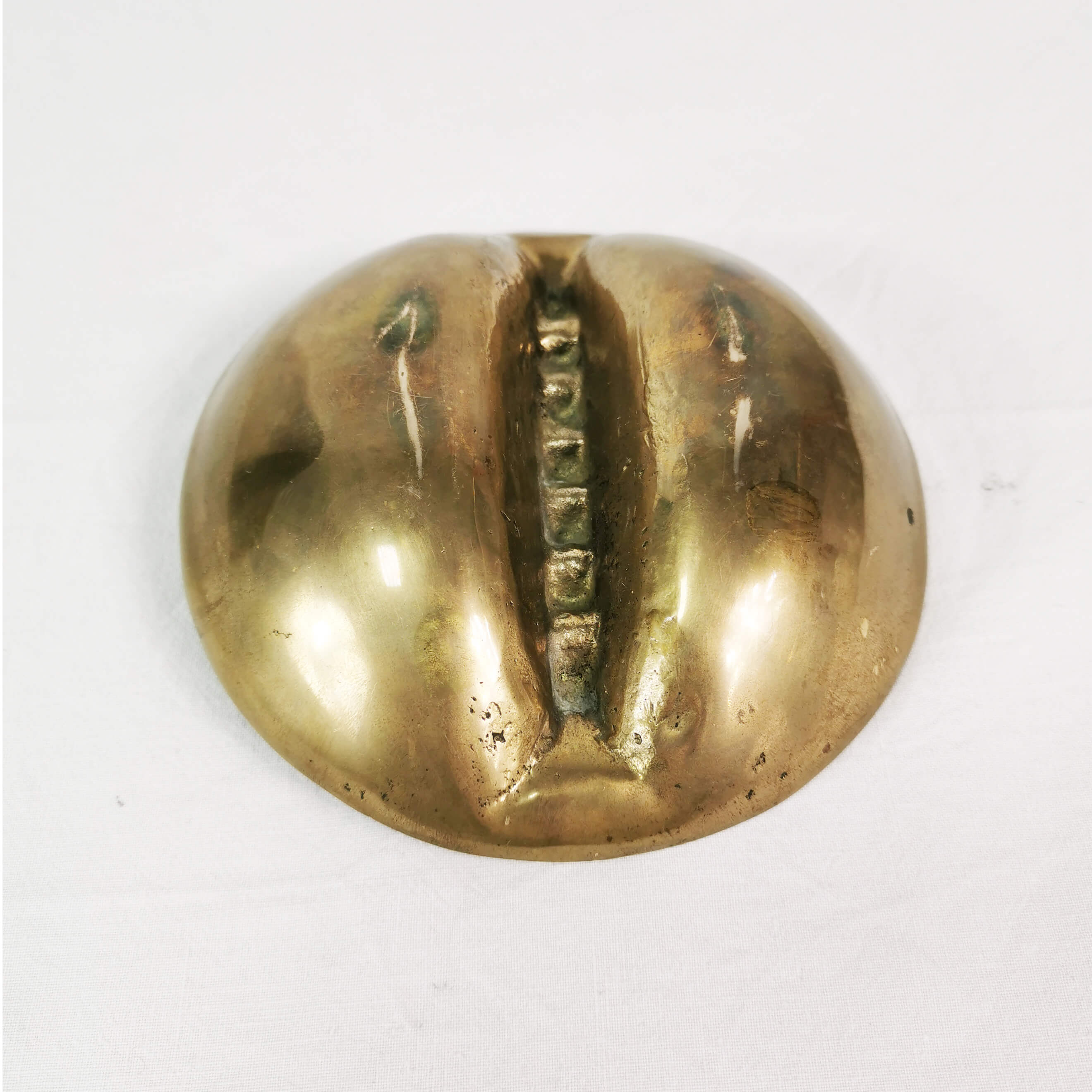 Modernist brass ashtray, Norway, 1960s