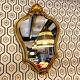Gilded mirror rocaille louis XV style 30x45cm