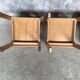 Set of 6 design chairs in glulam - 1970s