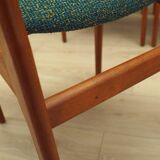 Set of six teak chairs, Danish design, 1960s, manufacture: N. & K. Bundgaar