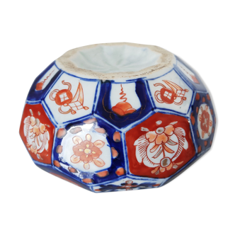 Bowl imari Japan Meiji decoration flowers