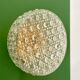 Vintage square glass globe wall/ceiling light (PLAF01)