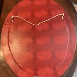 Oval mirror Louis XVI style in gilded wood