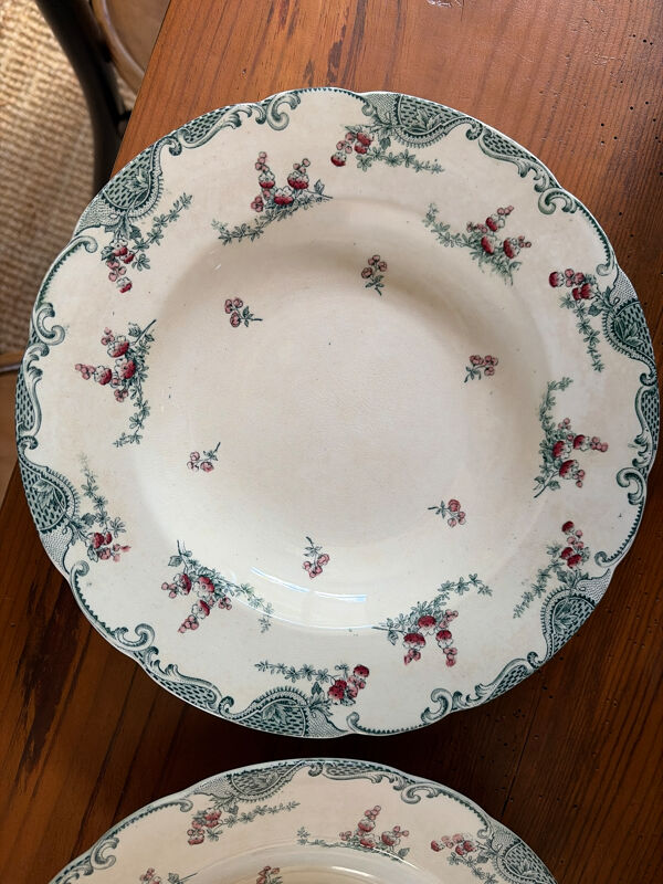 Assiette ''Vincennes'' de Longwy