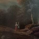 Pair of oil painting on wood