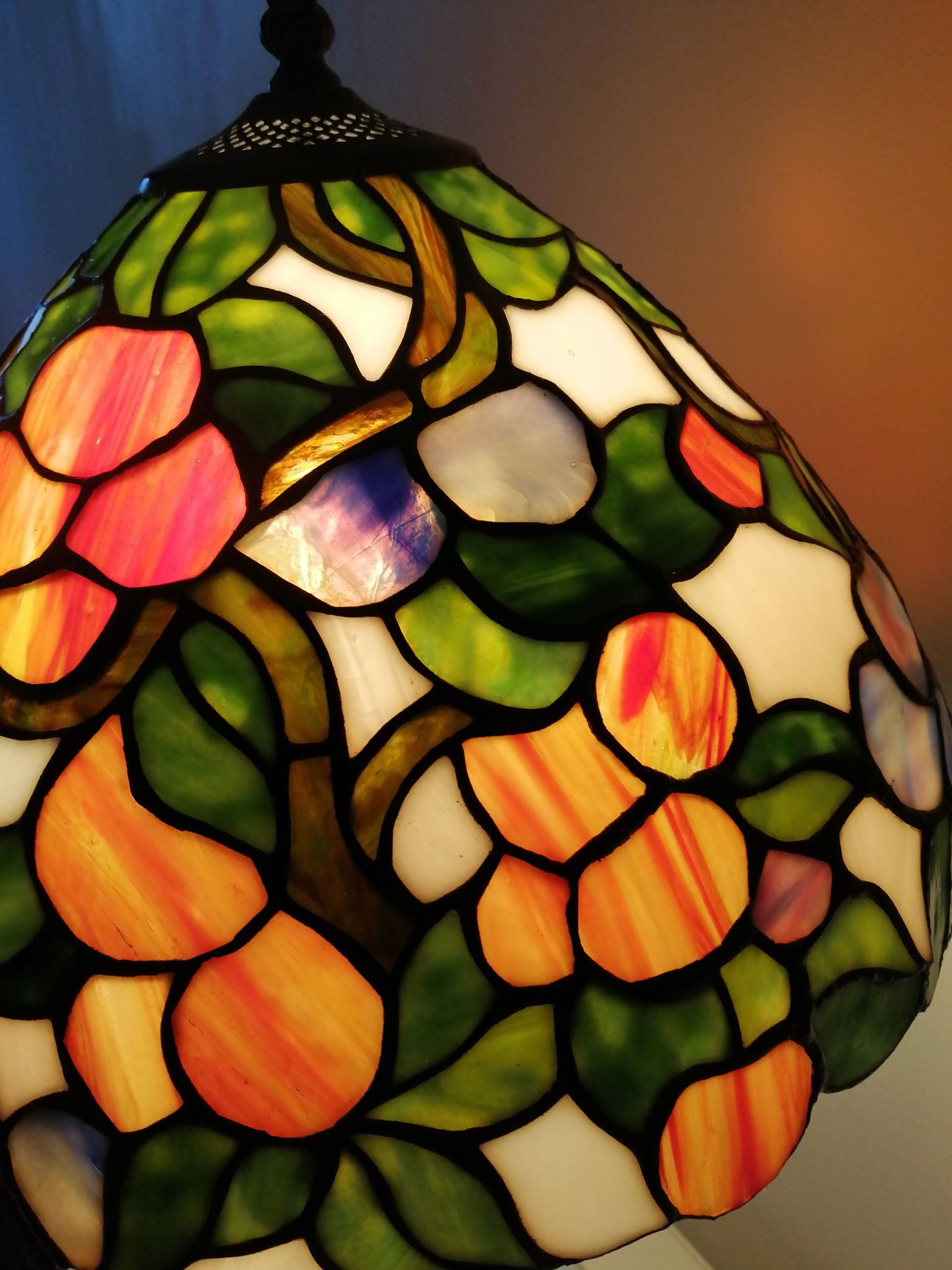 Lampe en Pâte de Verre