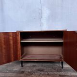 Vintage two-door teak sideboard 1960