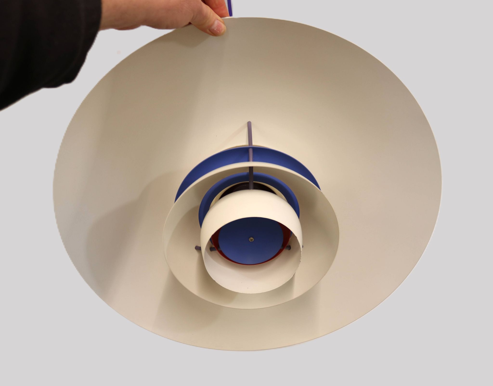 Le véritable produit danois - suspension PH5 - couleur blanche originale - Louis Poulsen