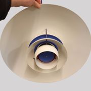 Le véritable produit danois - suspension PH5 - couleur blanche originale - Louis Poulsen
