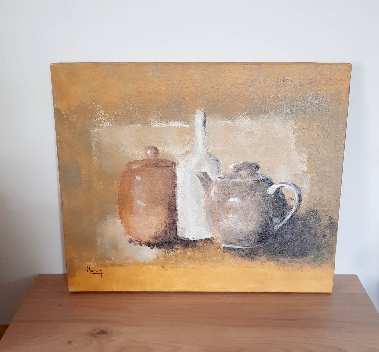 Oil painting painting