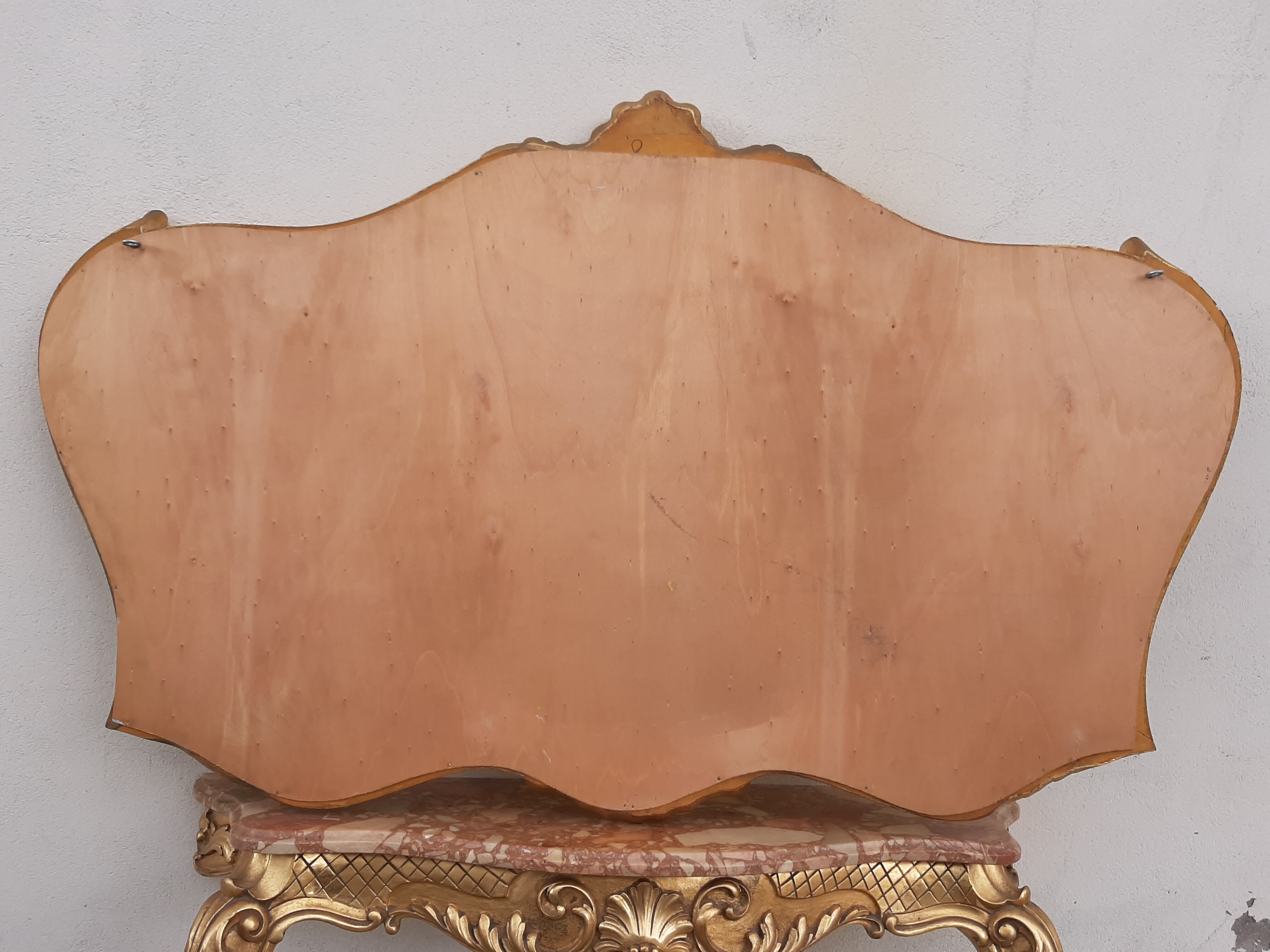 Miroir Baroque style Louis XV coquille
