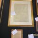 Set of 10 gilded wood or vintage resin frames