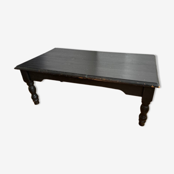 Patinated coffee table