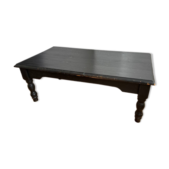 Patinated coffee table