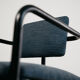 Vintage Minimalist Postmodern Armchair 1980s Modern Design