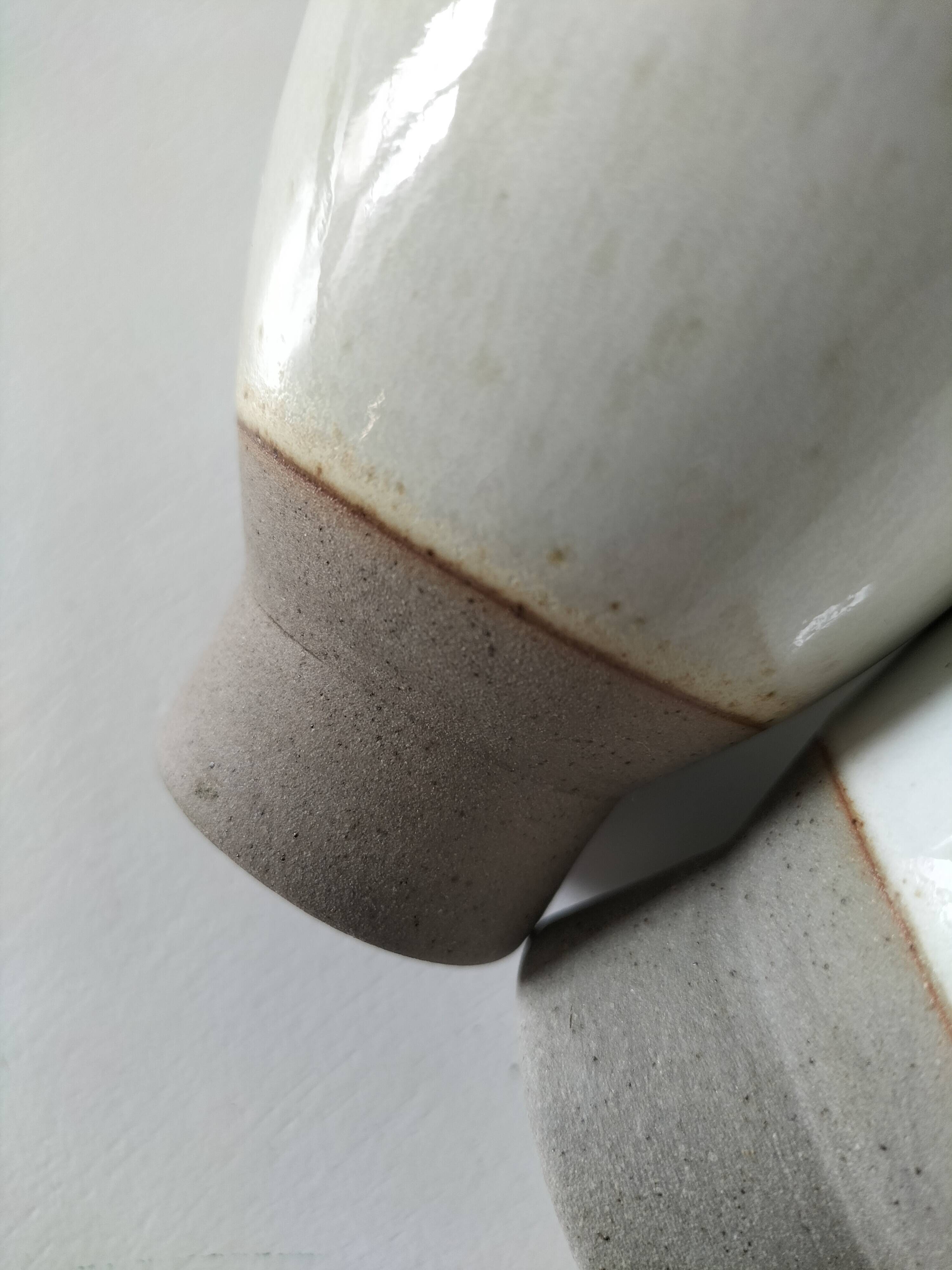 Two goblets on a pedestal Atelier Hurtault Puisaye