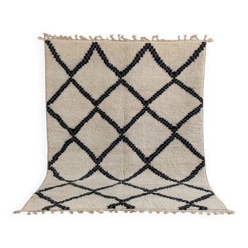 Large Beni Ouarain rug, 280 x 205 cm || 9.19 x 6.73 feet, G-369