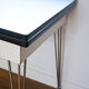 Table formica extensible pieds eiffel