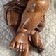 18th Century Carved Wooden Angel/Chestnut/Putto