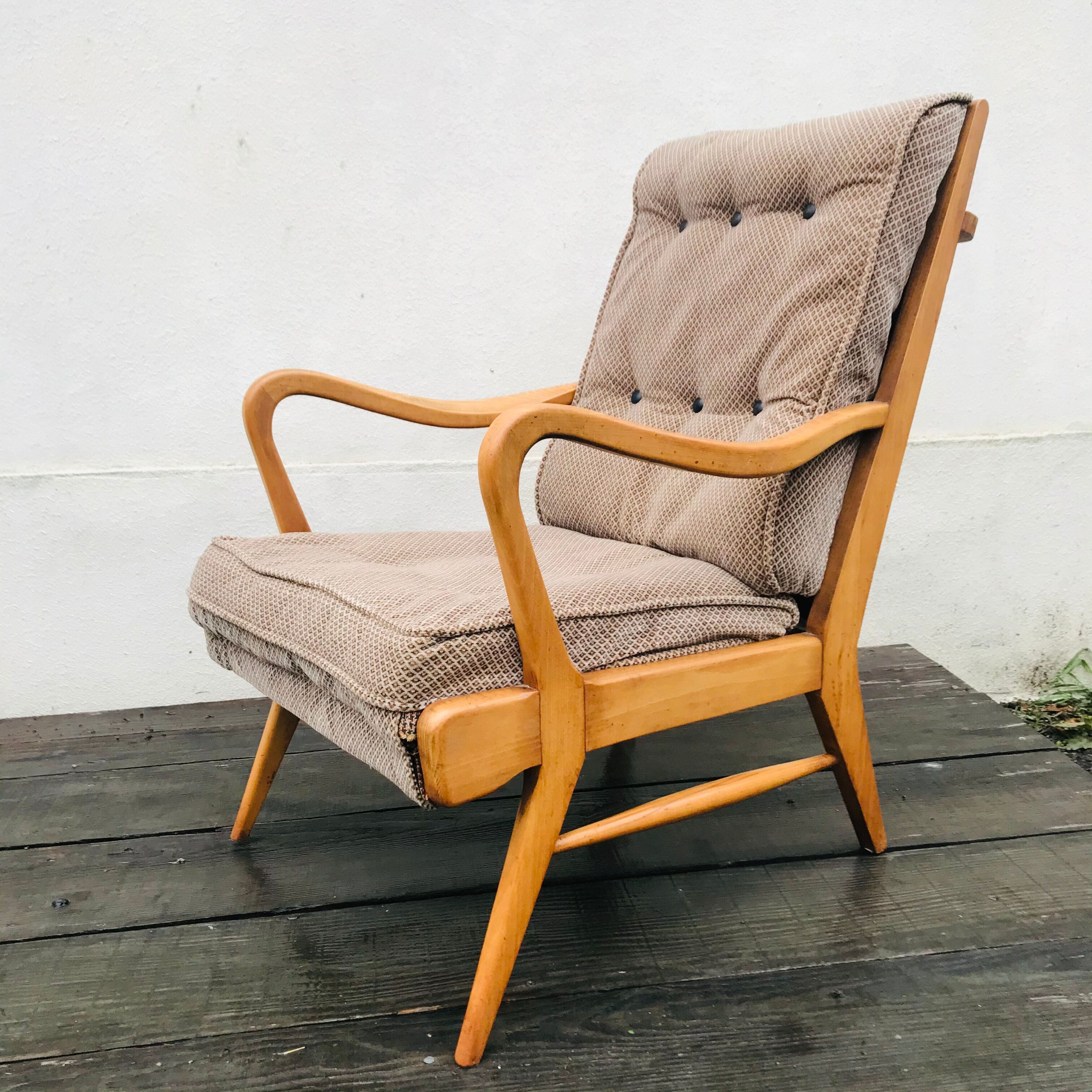 Pair of vintage armchairs 1950