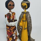 Handmade wise men from the 70s