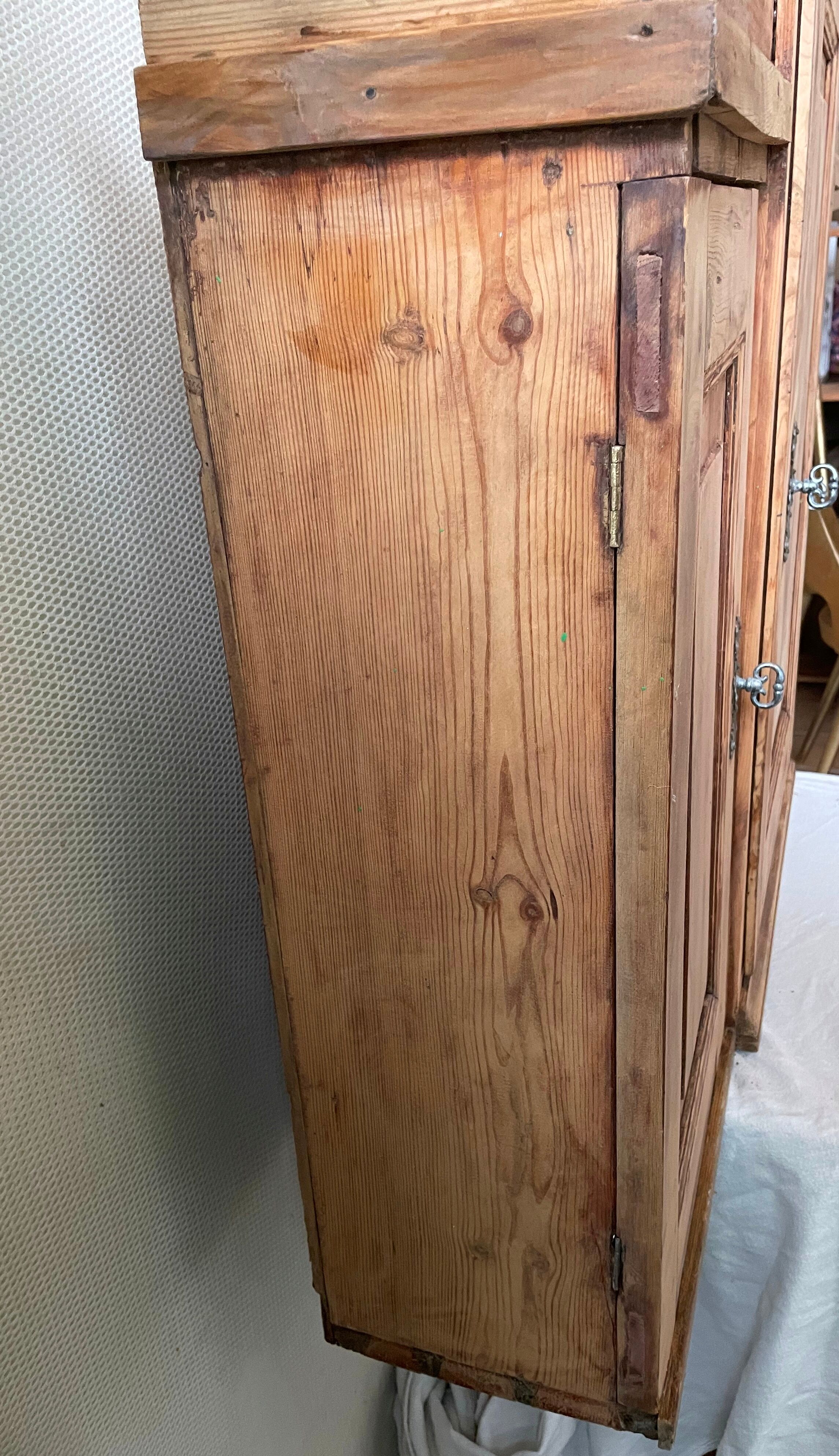 Sacristy furniture in english pine