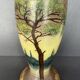 Vase en verre émaillé