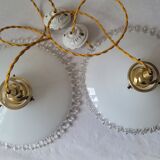 Duo of serrated opaline suspensions