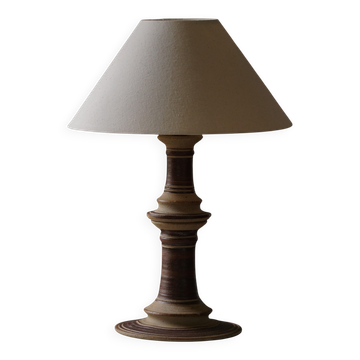 Lampe de table scandinave en céramique, Tue Poulsen, modernité du milieu du siècle, Danemark, années 1970