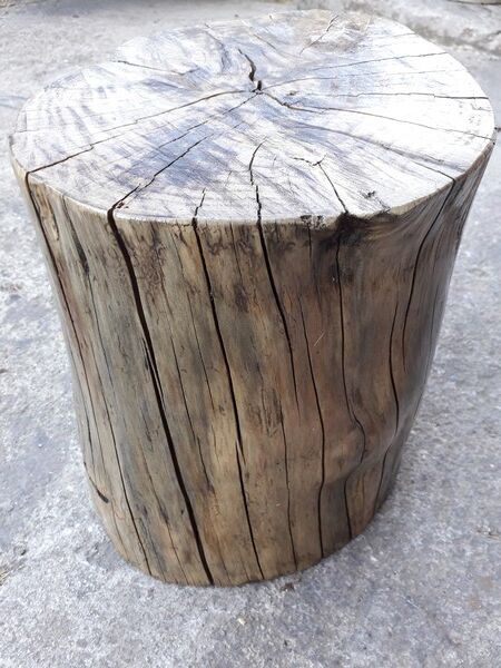 Big ottoman ottoman end of old wooden glass sofa