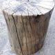 Big ottoman ottoman end of old wooden glass sofa