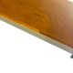 Console/table d'appoint vintage en bois avec structure en métal