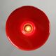 Space-Age Saucer Pendant in Red Plexiglas from Guzzini, 1960s
