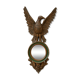 Miroir style Empire à l’aigle en bois sculpté et polychromé – fin XIXᵉ